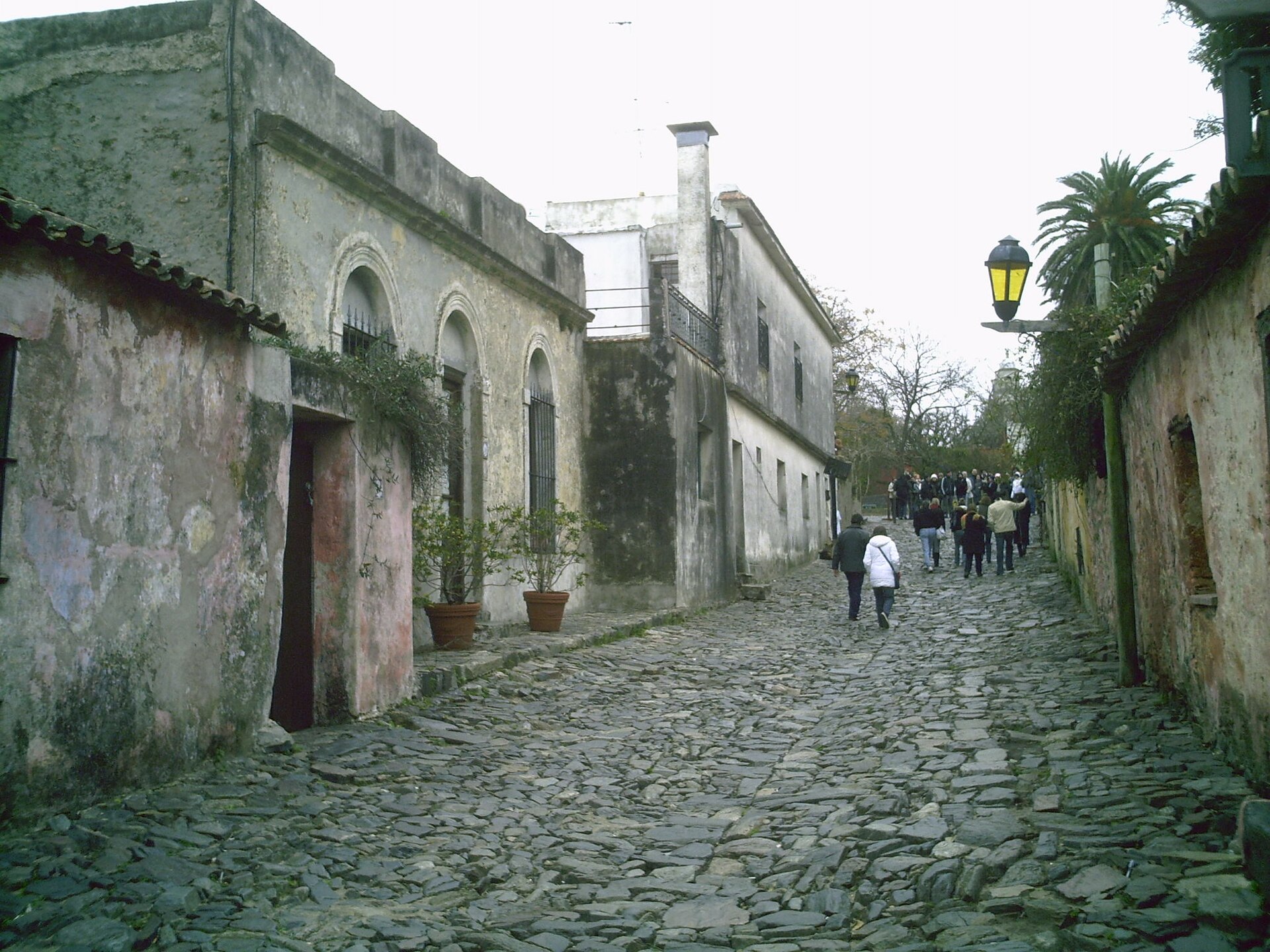 Vista panorámica del Barrio Histórico de Colonia del Sacramento
